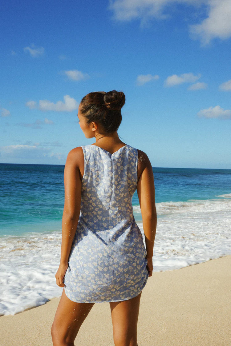 Sandy Cove Linen Dress | Ocean Spray