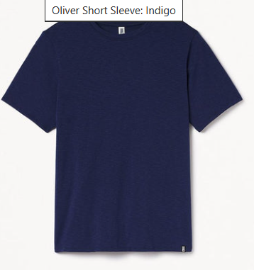 Oliver Short Sleeve | Indigo