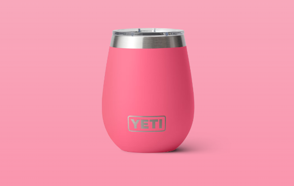 10 oz. Wine Tumbler | Tropical Pink