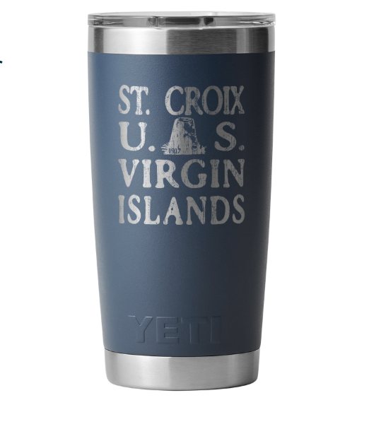 Engraved 20 oz. Tumbler | STX Mill | Navy