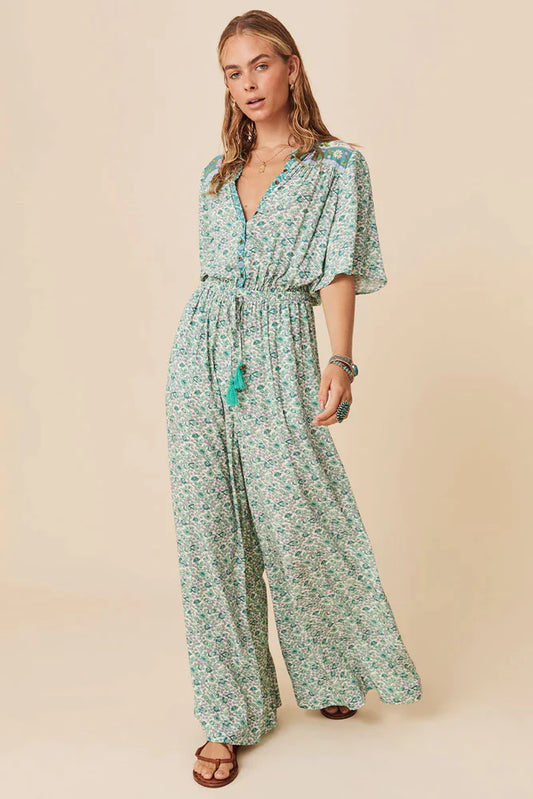 Sienna Jumpsuit | Jade