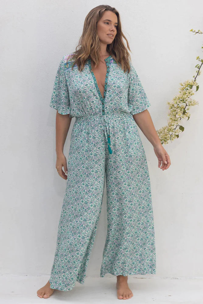 Sienna Jumpsuit | Jade