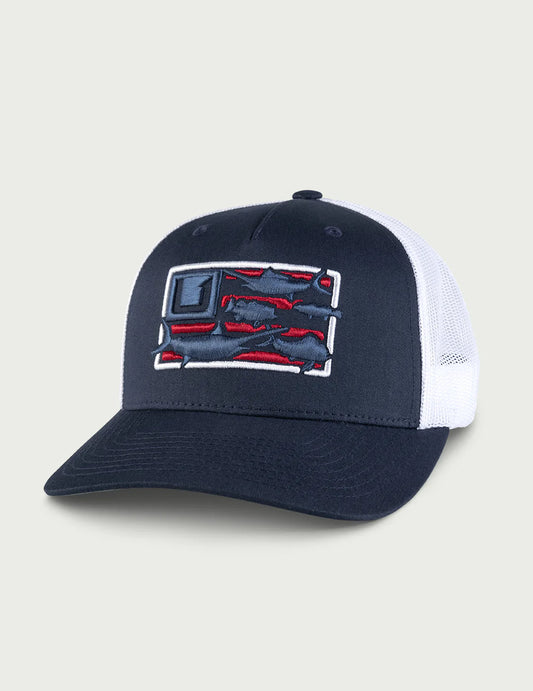 Trophy Flag Trucker Hat | Navy Academy