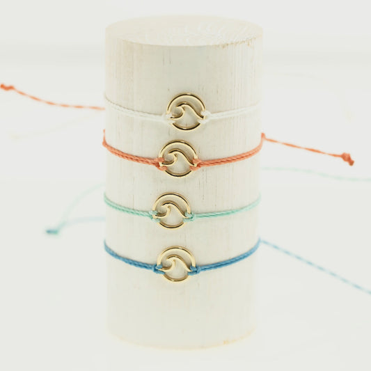 Wave Disc Friendship Bracelet