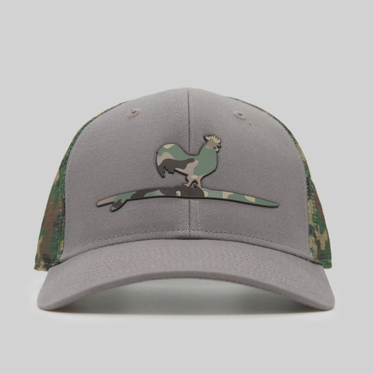 Surfing Rooster Snapback Hat |
