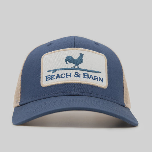 Hard Work Snapback Hat | Denim