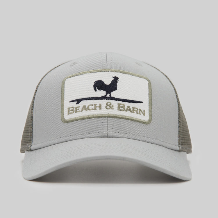 Hard Work Snapback Hat | Surf Grey
