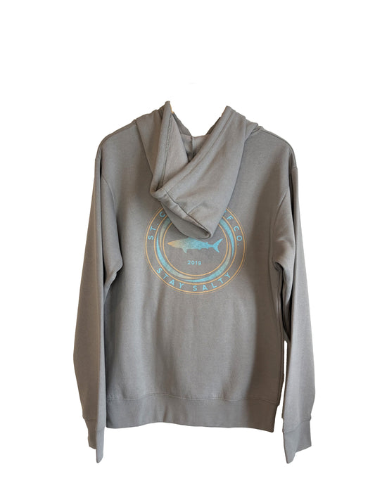 STX Stay Salty Hoodie | Ice Grey