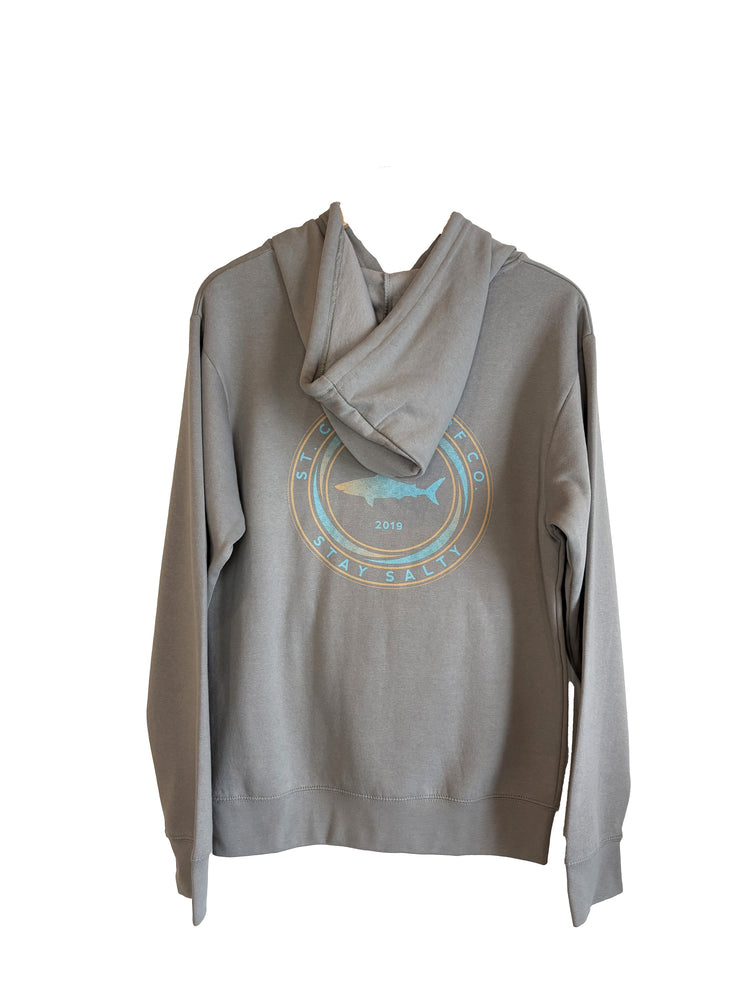 STX Stay Salty Hoodie | Ice Grey