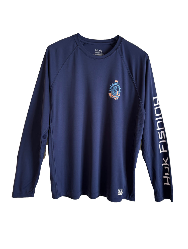Sails & Tails STX LS Tee | Naval Academy