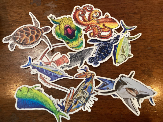 Macallan Durkin Art Stickers