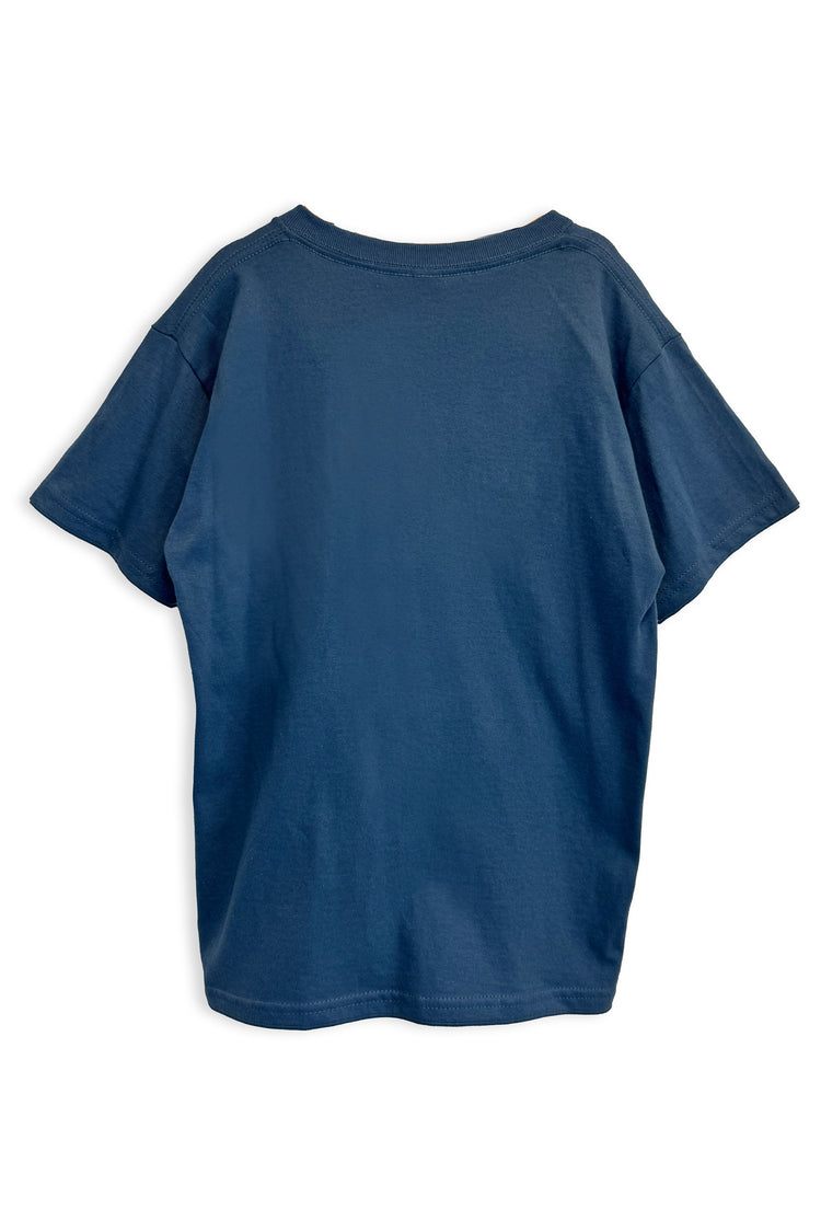 Youth Shark Tee | Indigo