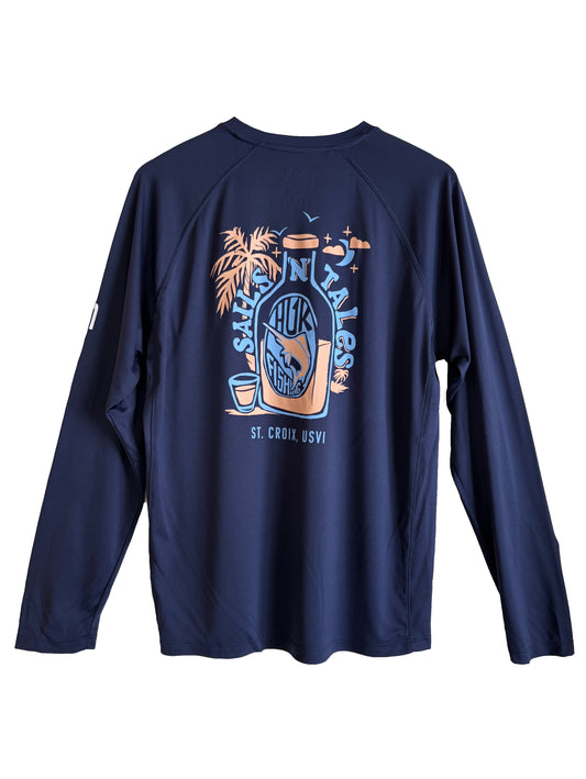 Sails & Tails STX LS Tee | Naval Academy