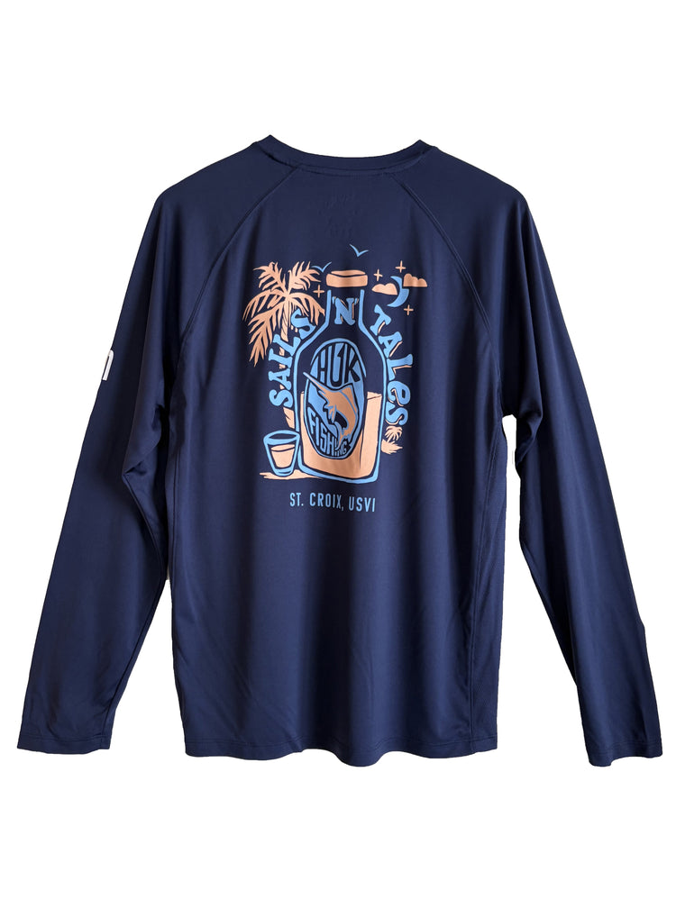 Sails & Tails STX LS Tee | Naval Academy