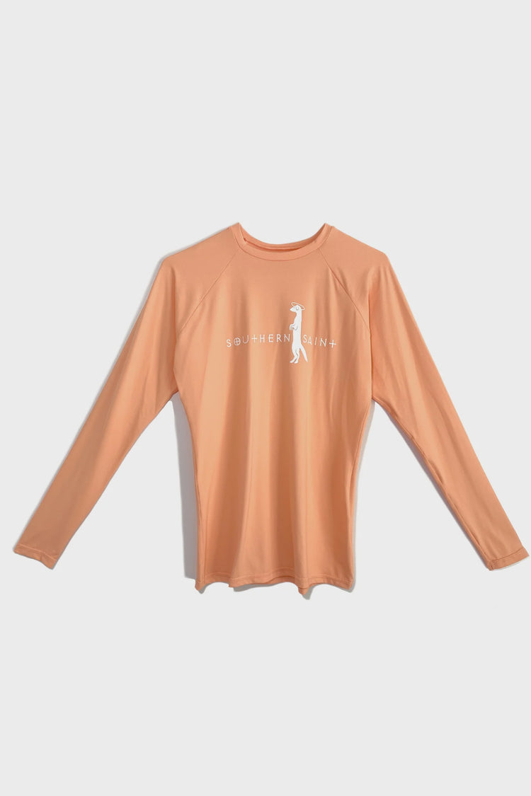 Women's Semi-Fit Sun Shirt | Peach