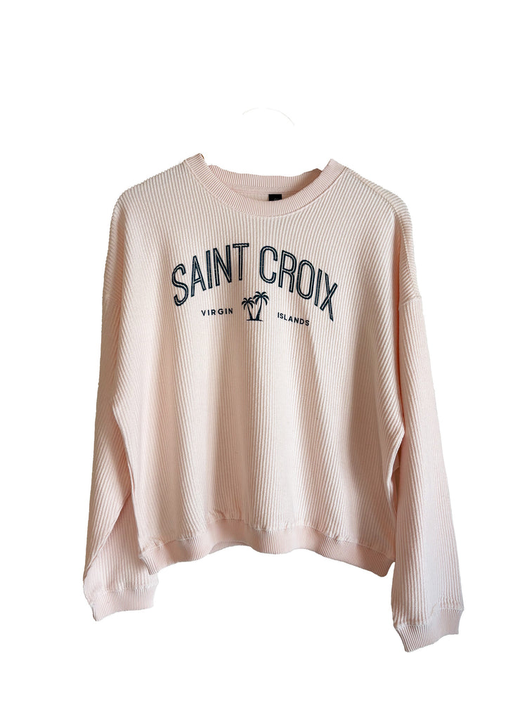 VI Palm Long Sleeve Tee | Pink