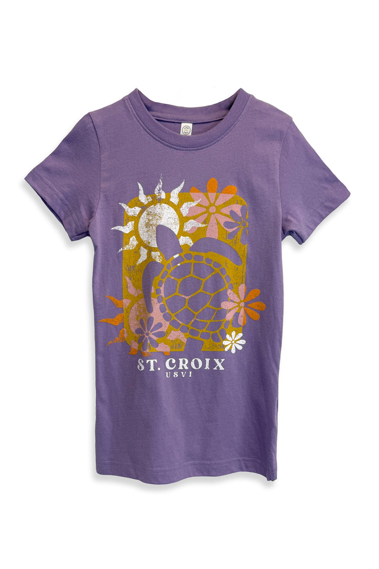 Girls Paradise Tee | Lavender