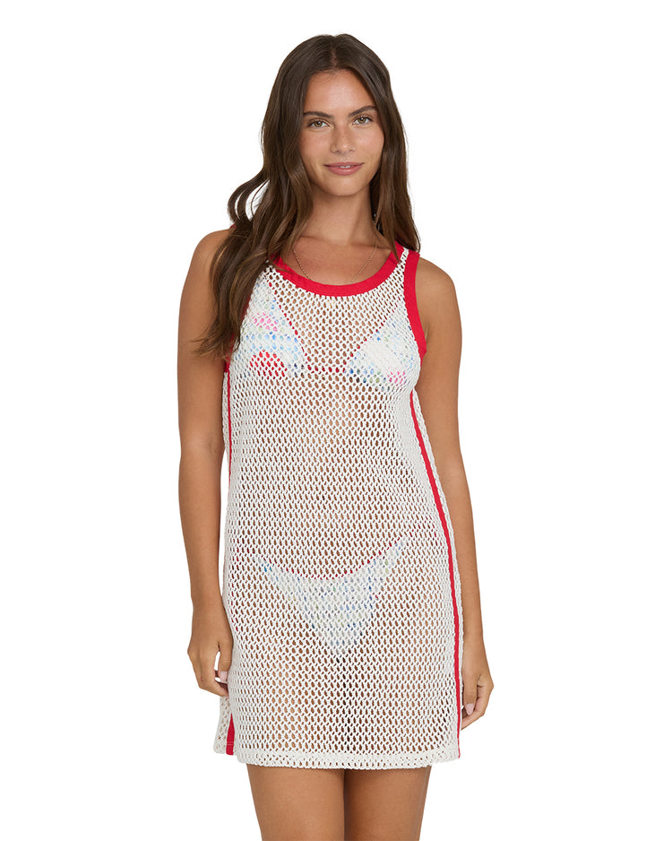 Lottie Hall Beach Cover Up | White