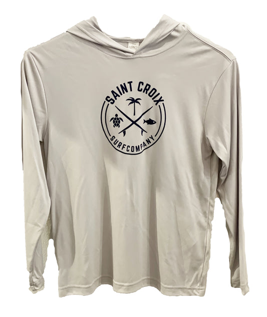 Youth Hooded Rashguard STX Logo