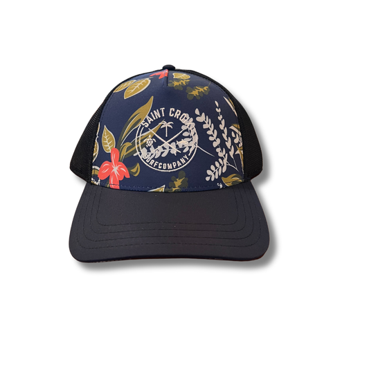 Navy Tropical STX Surf Co. Hat