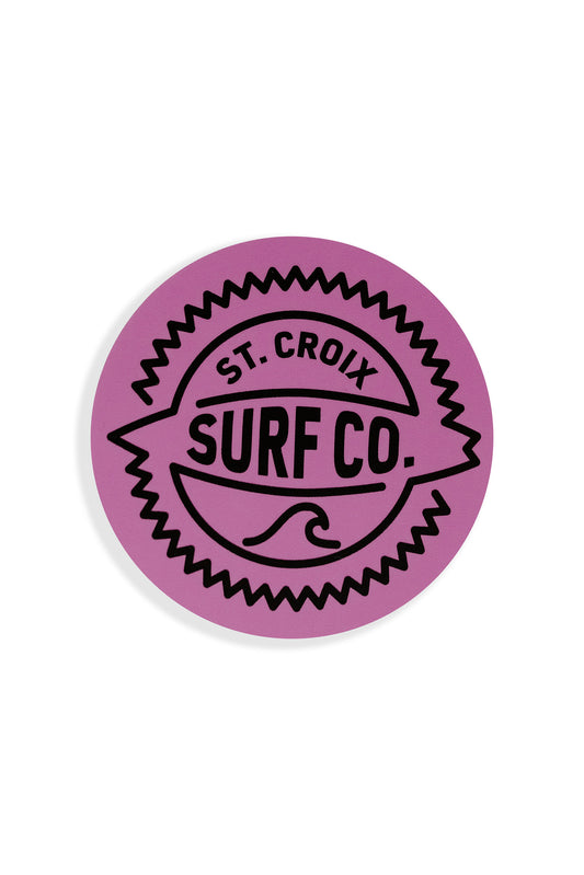 Surf Board Logo Sticker