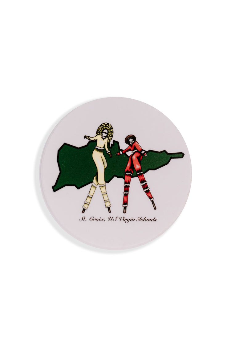 Moko Jumbie sticker