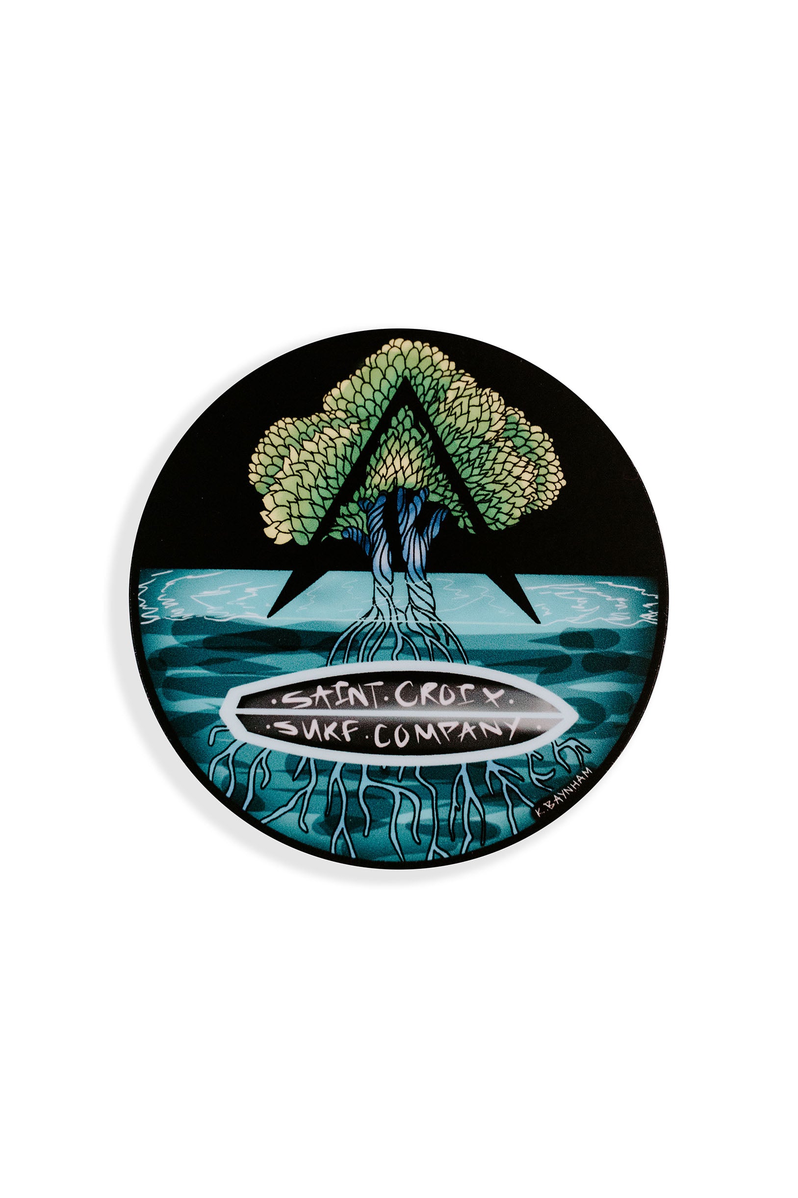 STX Mangrove sticker – Stcroixsurf