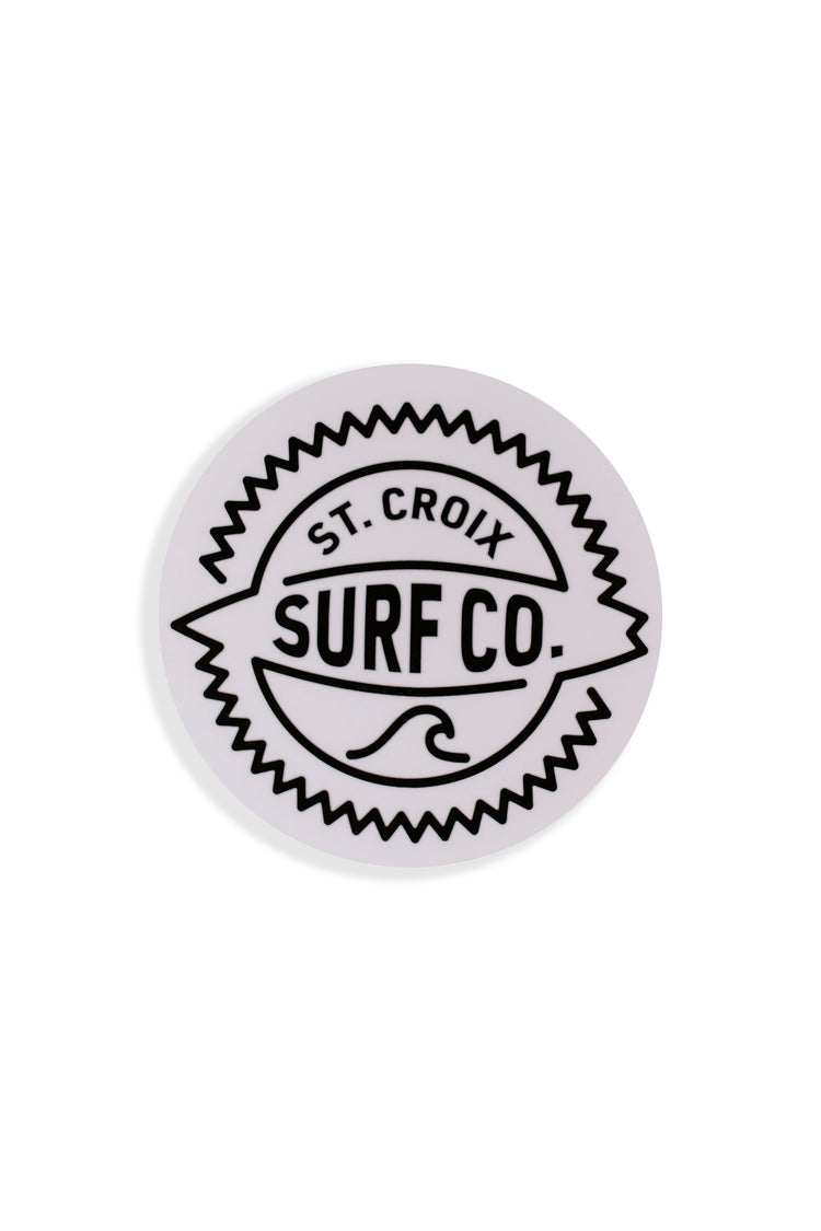 Surf Board Logo Sticker